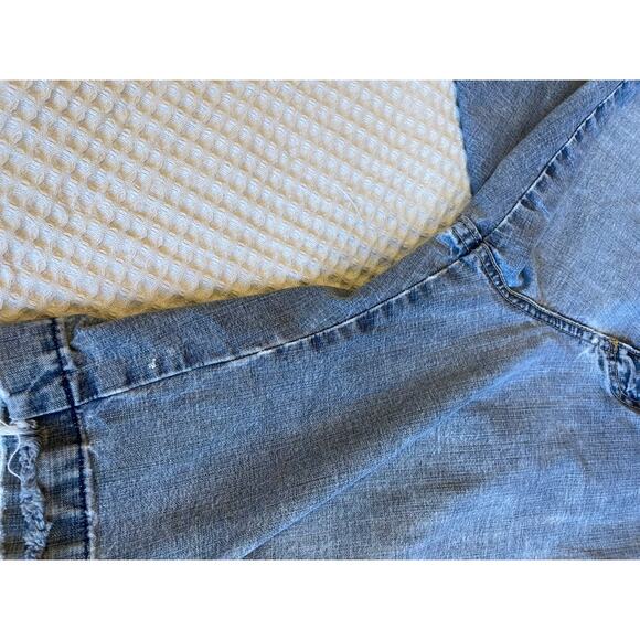 VTG Billabong Y2K Men’s Gray Distressed Cotton Bermuda Skater Shorts Size 38 - Picture 11 of 16